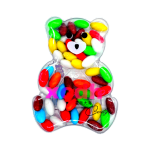 Шоколадное драже в разноцветной глазури Bear Shape Box. Мишка, вкус в ассортименте (4 вкуса), 65гр. (12шт./уп.; 8уп./кор.)