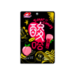 Леденцы кислые Luxng. , со вкусом персика, 20 гр, (20шт. в блоке / 12уп. в коробке)