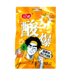 Леденцы кислые Sour Burst. Кислотный взрыв (Плачущий мальчик) мороженое со вкусом ананаса, 25 гр, (20шт. в блоке)