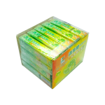 Карамель леденцовая Освежающие Lucky cool, со вкусом лимона лайм+мята, 20гр,  (20шт./уп.; 12уп./кор.)