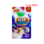 Жевательное драже в глазури 20% сока Xicai “Жемчужина”, со вкусом молочного чая с фруктами, 35гр. (20шт/уп , 12уп. в кор)