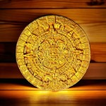 Панно на стену, Календарь индейцев Майя, декор с предсказанием затмений, лунный календарь