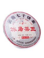 Чай шу пуэр прессованный китайский блин 2012 года 357 грамм