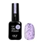 Olystyle Гель-лак для ногтей OLS UV, перепелиное яйцо, тон 127 egg lilak