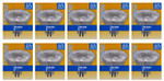 Лампа Галогенная Софит 20W 220-240V GU5.3 MR16 3000К Угол 40 град. D-51mm L-45mm Диммируемая Свет Теплый белый Foton Lighting10шт