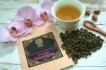 “Жасминовая жемчужина дракона” Чай китайский зеленый скрученный с цветами жасмина