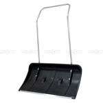 Движок для уборки снега пластиковый №8 на КОЛЕСИКАХ с алюминиевой ручкой [820*450] Орехово-Зуево [1]