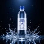 Вода питьевая артезианская CREALINE AQUA 0.5л ПЭТ