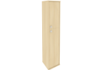 Шкаф высокий узкий (2 двери - 2 вариант), цвет акация