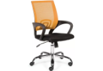 Кресло Комфорт 6311, цвет оранжевый + черный