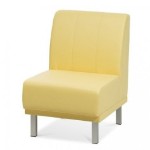 Кресло, цвет желтый