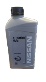 Трансмиссионные масла Nissan Масло трансмиссионное NISSAN AT-Matic D Fluid (1L) для АКПП синт.