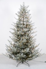 Искусственная елка Adele Plus заснеженная 210 см с подсветкой 550 led