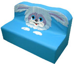 Диванчик «Зайчик» - детская мебель из поролона