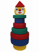 Пирамида «Клоун» спортивная из поролона