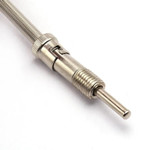 Датчик температуры с кабелем Pt100 5x30 мм с байонетным колпачком