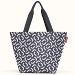 Сумка shopper m signature navy