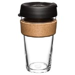 Кружка brew cork l 454 мл black