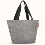 Сумка shopper m twist silver