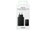 Сетевое зарядное устройство Samsung 65W 2С/USB Adapter, черный