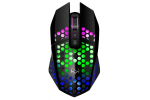 Беспроводная игровая мышь SVEN RX-G940W (бесшумн. кл., 6+1кл. 800-3600 DPI, RGB-подсв., игров. упак), черный