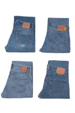 Джинсы Levi's 501 MID BLUE