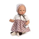 “ASI”, Испания Кукла-пупс “ASI” Коки в платьице с пустышкой (арт.405770), арт.