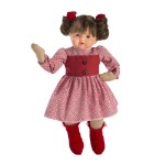 “ASI”, Испания Кукла “ASI”  Берта в ярком платьице (арт.484910), арт.