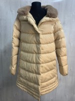 Куртка зимняя W Geox W0425Y T2655 F5152 CHLOO LONG PARKA (pepper beige)