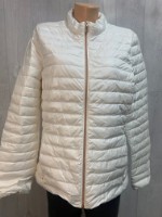 Куртка осенняя W Geox W9225B T2449 F1502 JAYSEN SHORT JKT (optical white/optica)