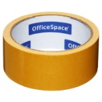 Клейкая лента двусторонняя 38 мм х 10м OfficeSpace, полипропилен