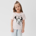 Футболка Disney “Minnie Mouse”, рост 122-128 (34), розовый МИКС