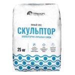 Умный гипс SAMARAGIPS, 25 кг, скульптурно-литьевая смесь для 3D литья