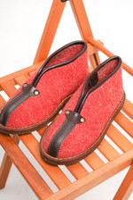 BOGTS Тапочки войлочные закрытые Bogts (красный)