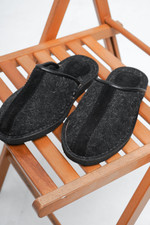 BOGTS Тапочки войлочные без пятки Bogts (черный)