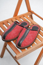 BOGTS Тапочки войлочные без пятки Bogts (красный)