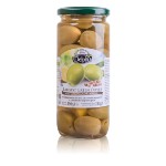 Оливки с косточкой маринованные  с лимоном и кориандром  DELPHI 480г