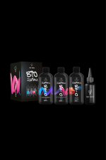 BIO-ЗАВИВКА от Hair Sekta: набор для завивки волос (3 х 200 мл): Light, Hard, Neutralizer/Фиксатор, флакон с аппликатором (100 мл)