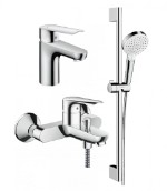 Душевой комплект Hansgrohe SET Logis E 100 (c)