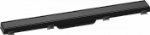 Внешняя часть слива для душа Hansgrohe RainDrain Match 56037610 70 см, черный, с регулировкой по высоте
