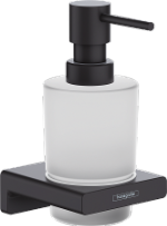 Дозатор для жидкого мыла Hansgrohe AddStoris 41745670, черный матовый