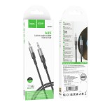 Кабель Hoco UPA23 AUX audio cable - Metal gray