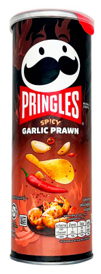 Чипсы Pringles Hot & spicy
Garlic Prawn