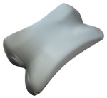 SkyDreams Ортопедическая бьюти подушка от морщин сна, высота 10 см, цвет оливковый