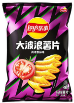 Чипсы Lay's Big Wave pure tomato