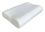 SkyDreams Ортопедическая подушка WAVE с эффектом памяти, с двумя валиками, 60х38х12/10 см, трикотаж п/э S073