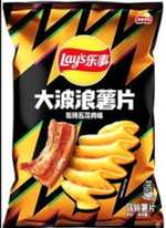 Чипсы Lay's Big Wave grilled pork