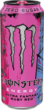 Monster Energy Ultra Fantaby Ruby Red