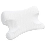 SkyDreams Ортопедическая подушка против морщин с эффектом памяти, высота 13 см, цвет белый