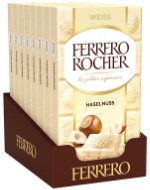 Шоколад FERRERO ROCHER  White белый 90гр (16)